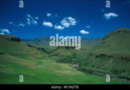 Le Château de géants, Drakensberge Suedafrika Banque D'Images