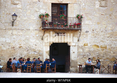 Pedraza de la Sierra, Ségovie, Castille Espagne Banque D'Images