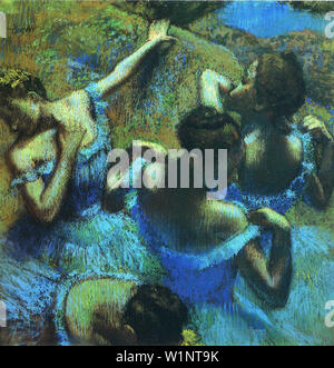 Edgar Degas - Blue Dancers