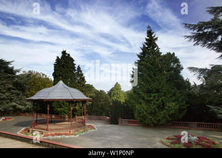 Belle vue Park, Newport, pays de Galles du Sud, est un grand parc victorien inscrit sur le registre Cadw/ICOMOS des parcs et jardins d'intérêt historique spécial au pays de Galles Banque D'Images