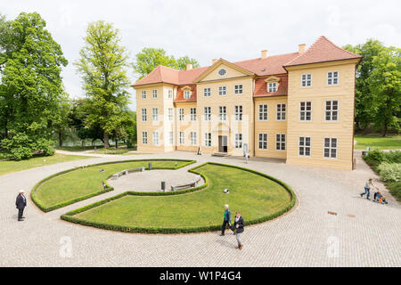 Palais des trois reines, Mirow, lacs de Mecklembourg, Mecklenburg lake district, Schleswig-Holstein, Allemagne, Europe Banque D'Images