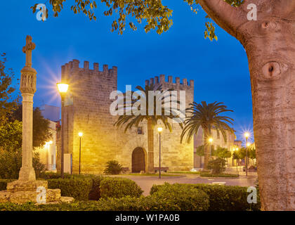 Porta del Moll, Alcudia, Majorque, Iles Baléares, Espagne Banque D'Images