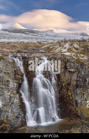 Storulfossen Cascade dans le parc national de Rondane, près de Lillehammer, Oppland, Østlandet, sud de la norvège, Norvège, Scandinavie, Europe du Nord, Europe Banque D'Images