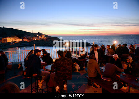 Les Goudes à cap Croisette près de Marseille, Provence, France Banque D'Images