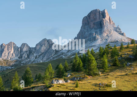 Monte Averau, Passo di Giau, Veneto, Italie Banque D'Images