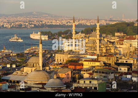 Süleymaniye-Mosque à Istanbul, Turquie Banque D'Images