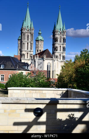 UNESCO World Heritage Cathédrale St Pierre et Paul, Naumburg, Saxe-Anhalt, Allemagne, Eastgermany Banque D'Images