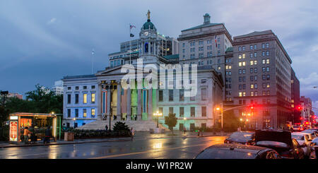 Brooklyn Borough Hall, , New York , USA Banque D'Images