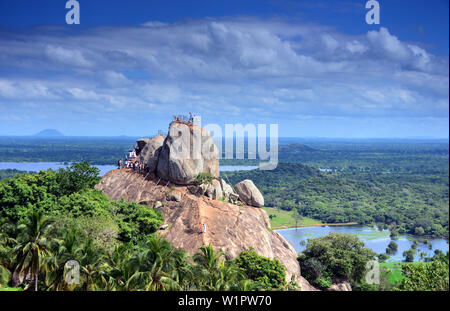 Près de Minhintale Anuradhapura, Sri Lanka Banque D'Images