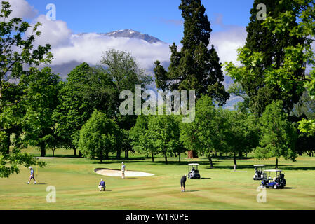 Golf de Millbrook près de arrowtown, île du Sud, Nouvelle-Zélande Banque D'Images