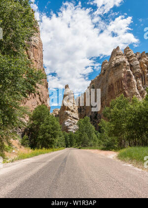 Parc Mémorial de palissades, Sheep Creek Canyon, Utah, USA Banque D'Images