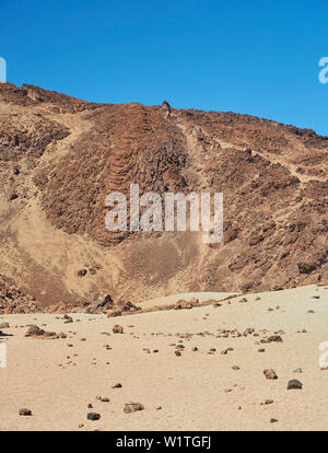 Las Canadas del Teide dans le Parque Nacional del Teide, patrimoine naturel du monde, Tenerife, Canaries, Islas Canarias, Spain, Europe Banque D'Images