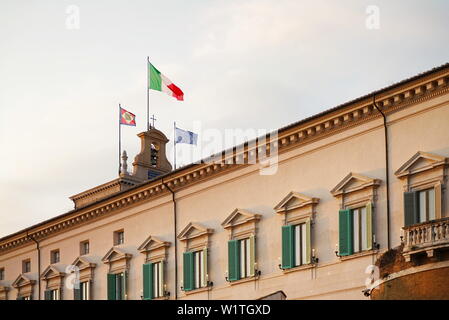 Palazzo del Quirinale, siège du président de la République italienne. Rome, Italie - Juin 2019 Banque D'Images