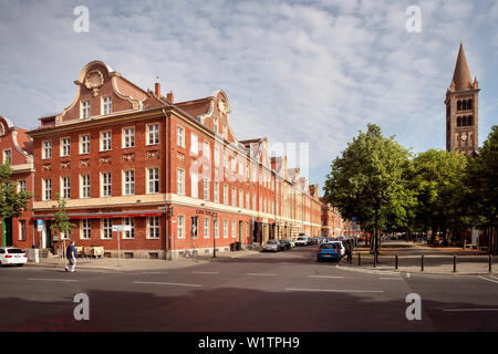 Quartier Hollandais, Potsdam, Brandebourg, Allemagne Banque D'Images