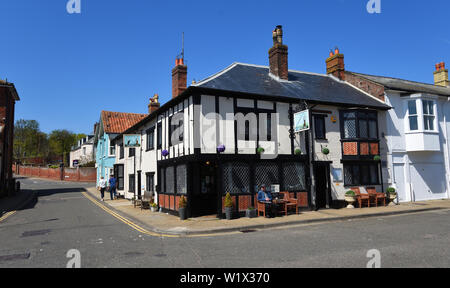 Le Mill Inn à Suffolk Aldeburgh. Banque D'Images