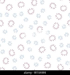 Motif de fond sans soudure d'éléments simples. Doodle hand drawn vector illustration Illustration de Vecteur