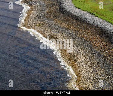 Gruinard Bay, plage de Stoney, Wester Ross, Highland, Scotland Banque D'Images