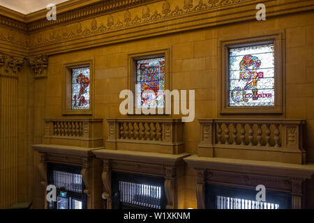 L'Aile de Mitchell La bibliothèque d'État de Nouvelle-Galles du Sud sur Macquarie Street à Sydney, NSW, Australie Banque D'Images