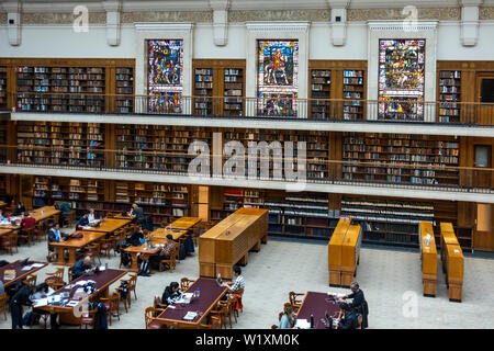 L'Aile de Mitchell La bibliothèque d'État de Nouvelle-Galles du Sud sur Macquarie Street à Sydney, NSW, Australie Banque D'Images