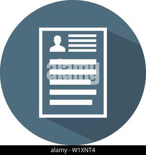 Reprendre l'icône du document. Application, rapport, Enregistrer la page. Panneau blanc Concept commercial. Style plat. Vector illustration pour Design, Web, infographie. Illustration de Vecteur