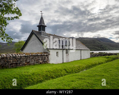 Ancienne église paroissiale Assynt dans Inchnadamph, North West Highlands d'Ecosse Banque D'Images