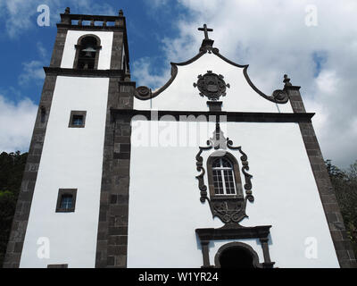 Igreja de Santa Ana, Furnas, île de São Miguel, Açores, Açores Banque D'Images