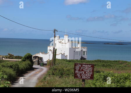 Rhosneigr est un village du sud-ouest d'Anglesey pays de Galles crédit : Mike Clarke Alay stock photos Banque D'Images