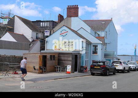 Rhosneigr est un village du sud-ouest d'Anglesey pays de Galles crédit : Mike Clarke Alay stock photos Banque D'Images