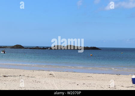 Rhosneigr est un village du sud-ouest d'Anglesey pays de Galles crédit : Mike Clarke Alay stock photos Banque D'Images