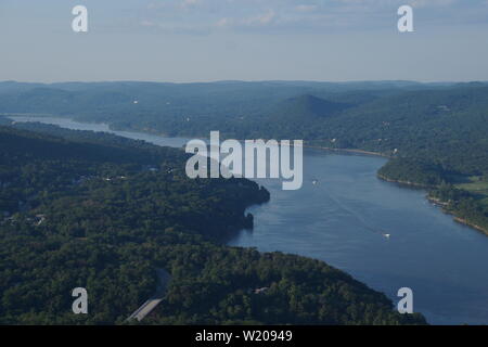 La vue de parc d'état de Bear Mountain Banque D'Images