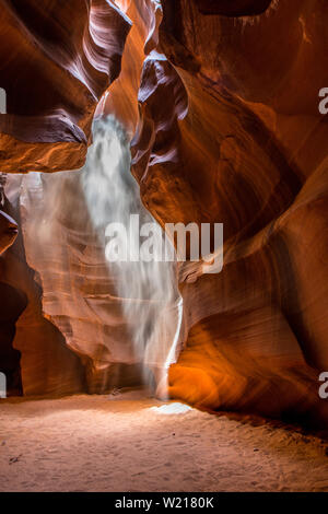 Canyon en fente Page en Arizona Banque D'Images