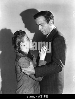 HUMPHREY Bogart et KAAREN VERNE DANS TOUT AU LONG DE LA NUIT 1942 réalisateur Vincent Sherman Warner Bros. Banque D'Images