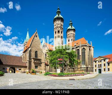 Naumburg Cathédrale St Pierre et Paul, UNESCO World Heritage Site, Naumburg, Saxe-Anhalt, Allemagne Banque D'Images