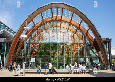 Winter Gardens Sheffield Sheffield City Centre South Yorkshire Angleterre uk go Europe Banque D'Images