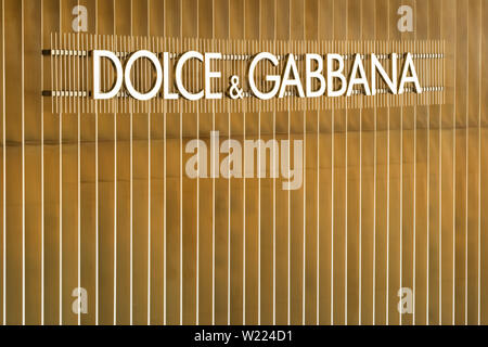 Boutique Dolce Gabbana dans Iconsiam shopping mall à Bangkok, Thaïlande Banque D'Images