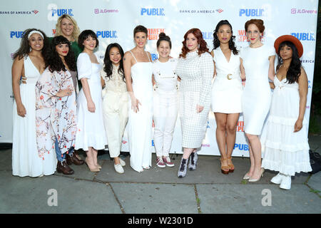 2019 Gala annuel de théâtre public : Les femmes du Public au Delacorte Theater - Arrivées. En vedette : Cast Où : New York, New York, United States Quand : 04 Juin 2019 Crédit : Joseph Marzullo/WENN.com Banque D'Images