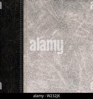 Cuir bicolore vintage background Banque D'Images