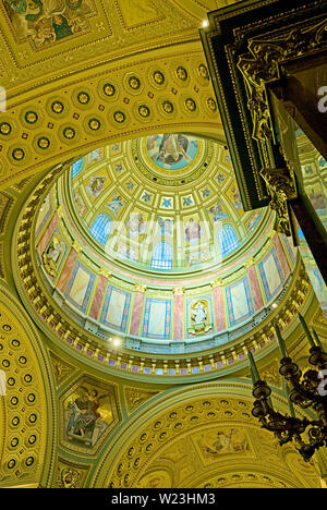 St Stephen's Basilica le Szent Istvan Bazilika Budapest Hongrie Banque D'Images