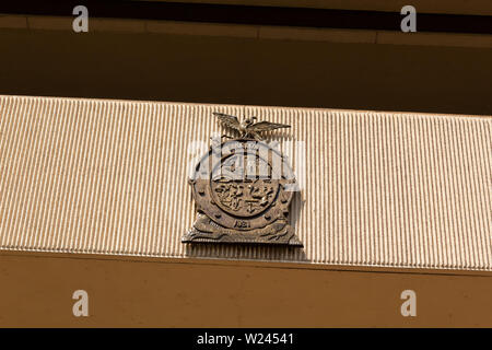 Culiacan, Sinaloa, Mexique - Le 26 juin 2016 : bâtiment principal du gouvernement de l'état de Sinaloa Banque D'Images