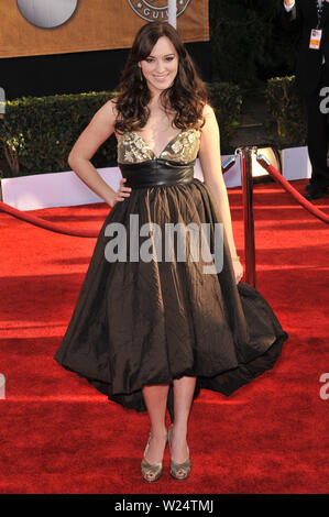 LOS ANGELES, CA. 25 janvier 2009 : Andrea Bowen à la 15e édition des Screen Actors Guild Awards au Shrine Auditorium, Los Angeles. © 2009 Paul Smith / Featureflash Banque D'Images