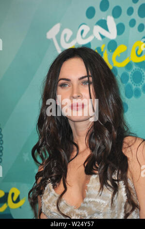 LOS ANGELES, CA. 09 août 2009 : Megan Fox au Teen Choice Awards 2009 à l'Amphithéâtre Gibson Universal City. © 2009 Paul Smith / Featureflash Banque D'Images