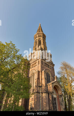 Église Zionskirche Zions ou au printemps à Berlin, Allemagne Banque D'Images