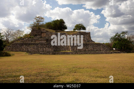 Ruines mayas dans la péninsule du Yucatan, Mexique Banque D'Images