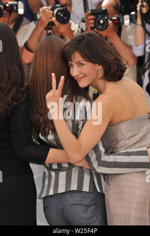 CANNES, FRANCE. 16 mai 2009 : Sophie Marceau au photocall pour son nouveau film "Don't Look Back' qui est en compétition au 62e Festival de Cannes. © 2009 Paul Smith / Featureflash Banque D'Images