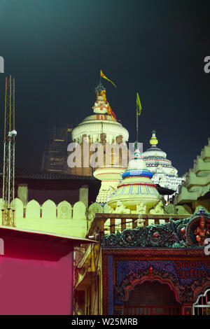 Seigneur Jagannath Puri temple odisha Inde Banque D'Images