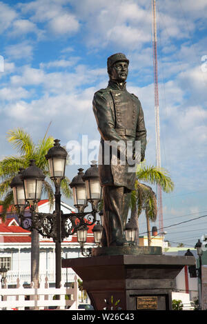 Monument à Gregorio Luperon, Puerto Plata République Dominicaine Banque D'Images