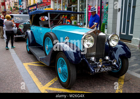 Blue 1934 torpédo Rolls Royce. Banque D'Images