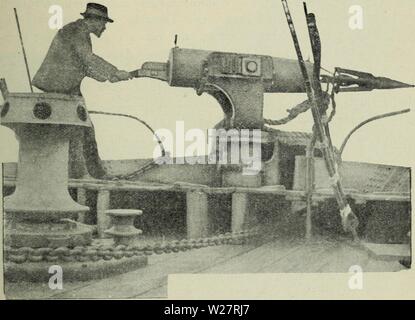 Image d'archive à partir de la page 310 de das Meer und, naturgeschichtliche ; coordonnées géographiques Banque D'Images