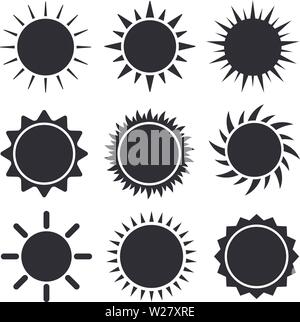 Bien icons set vector illustration isolé sur fond blanc Illustration de Vecteur