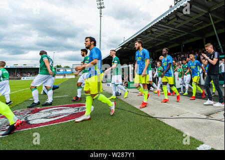 6 juillet 2019 Dordrecht, Pays-Bas match pré-saison de football FC Dordrecht v Feyenoord Banque D'Images